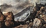 Landscape with the Temptation of Christ by Joos De Momper
